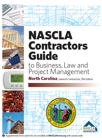 North Carolina NASCLA Accredited Commercial General Building Contractor Examination Book Package