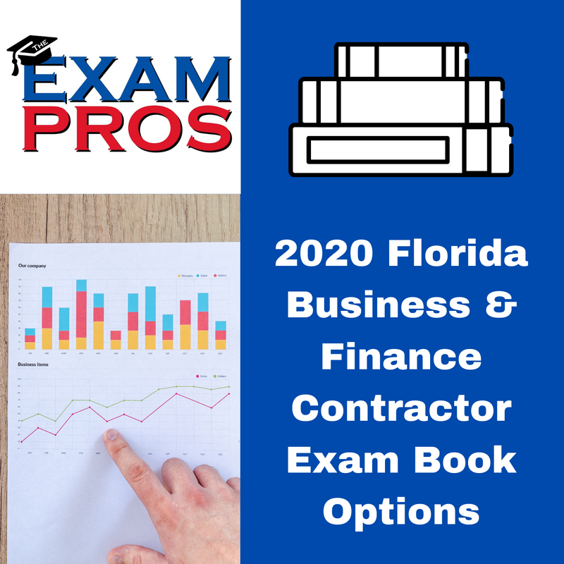 Florida Business & Finance Contractor Exam Book Options