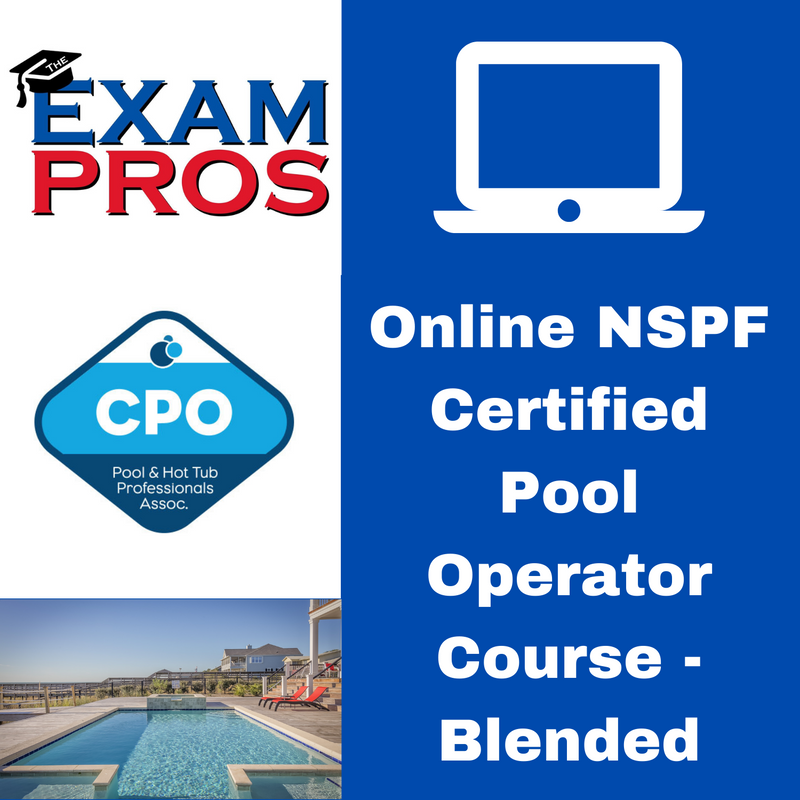 Online PHTA Certified Pool Operator Course - Blended