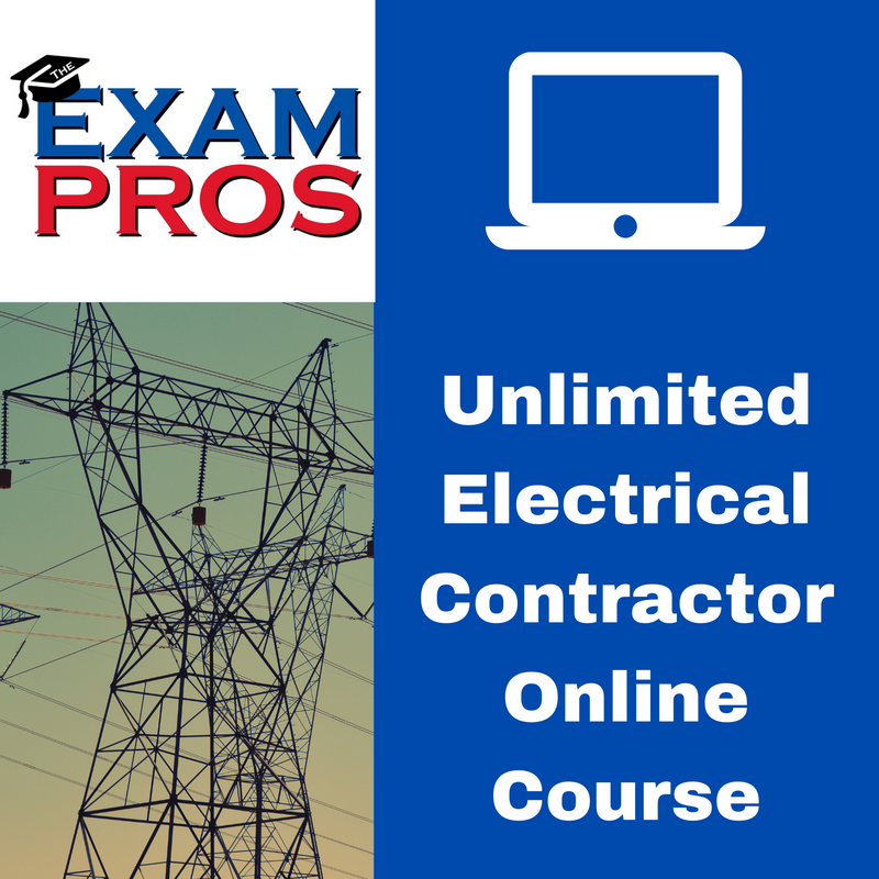 Unlimited Electrical Contractor Online Home Study Course