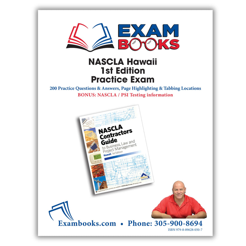 200 Practice Questions & Answers Based on NASCLA Hawaii, 1st Edition