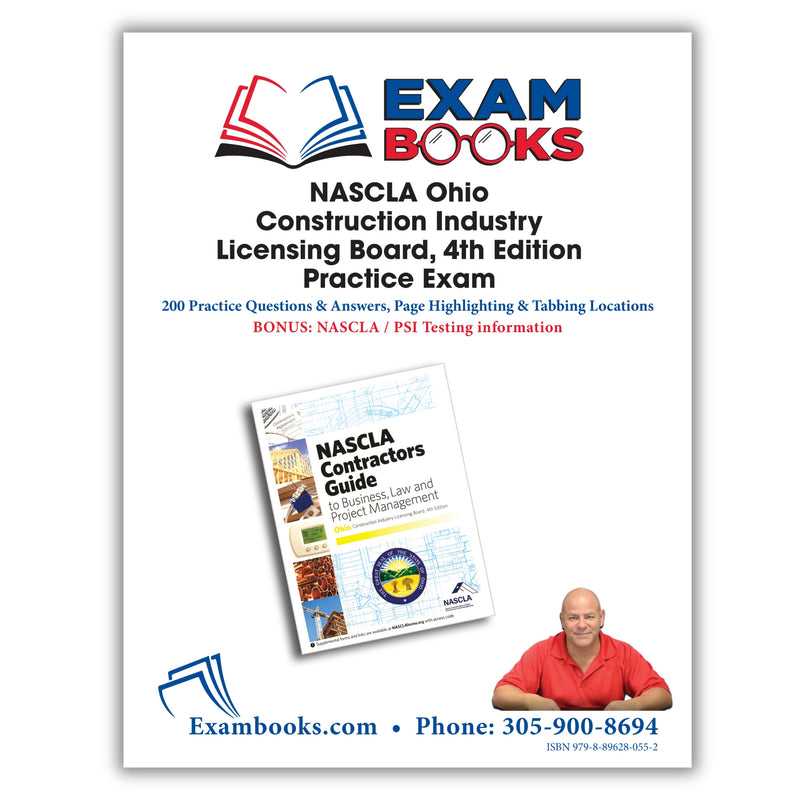 200 Practice Questions & Answers Based on NASCLA Ohio Construction Industry, 4th