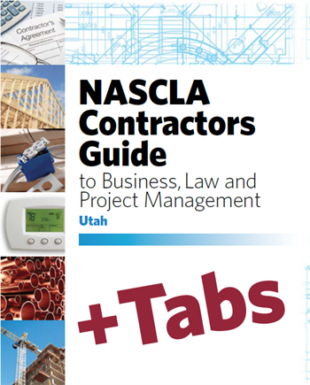 Utah NASCLA Accredited Commercial General Building Contractor Examination Book Package