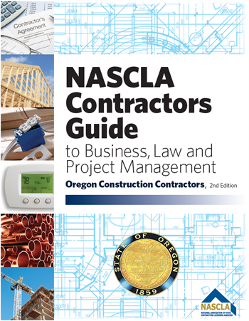 Oregon NASCLA Accredited Commercial General Building Contractor Examination Book Package
