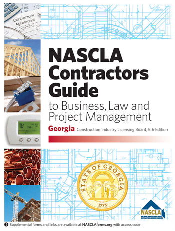 Georgia NASCLA Accredited Commercial General Building Contractor Examination Book Package