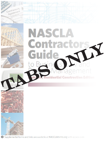 Alabama NASCLA Business, and Project Management for Contractors, General Contractors, 4th Edition