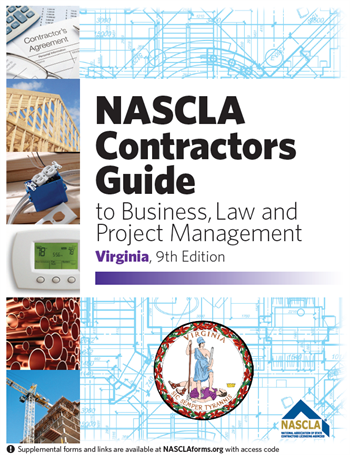 VIRGINIA Residential Contractor License books, tabs, exam prep