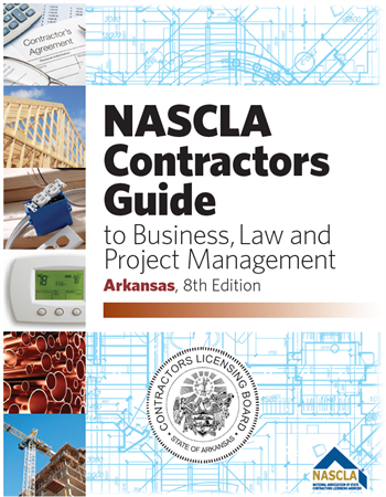 Arkansas NASCLA Accredited Commercial General Building Contractor Examination Book Package