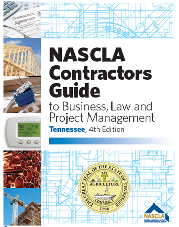 Tennessee NASCLA Accredited Commercial General Building Contractor Examination Book Package