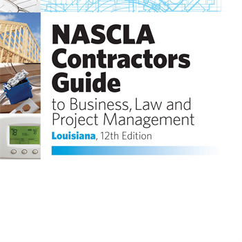 Louisiana NASCLA Accredited Commercial General Building Contractor Examination Book Package
