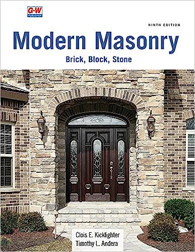 Modern Masonry: Brick, Block, Stone Ninth Edition, Revised