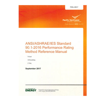 ANSI/ASHRAE/IES Standard 90.1, 2016