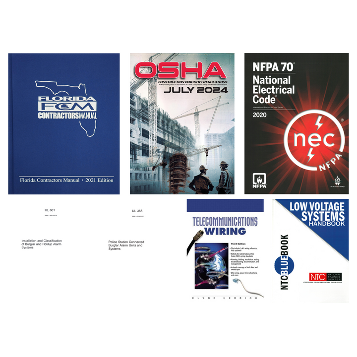 Florida Alarm Systems II Book Package: Exam Prep Guaranteed – The