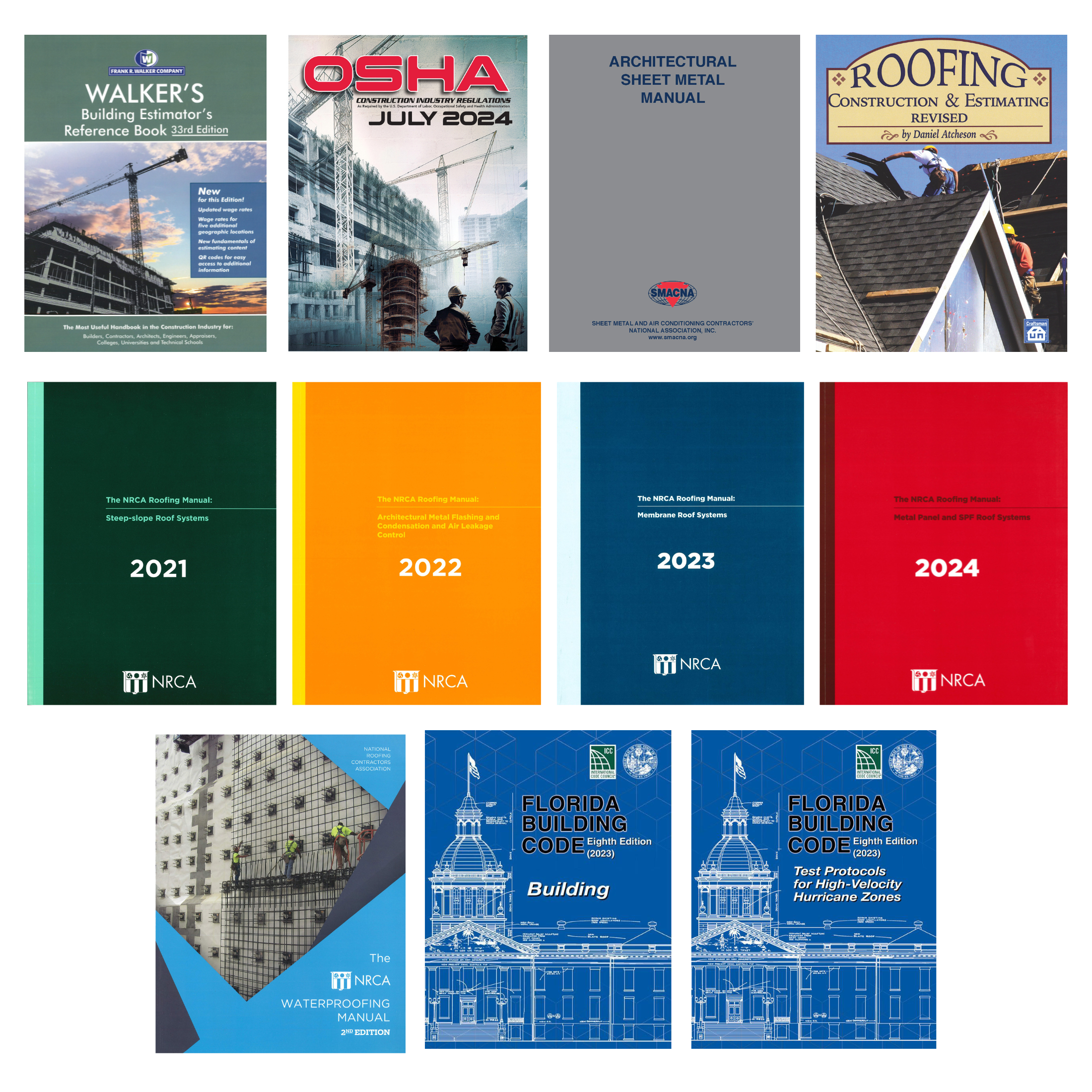 Florida Roofing Contractor Exam Books
