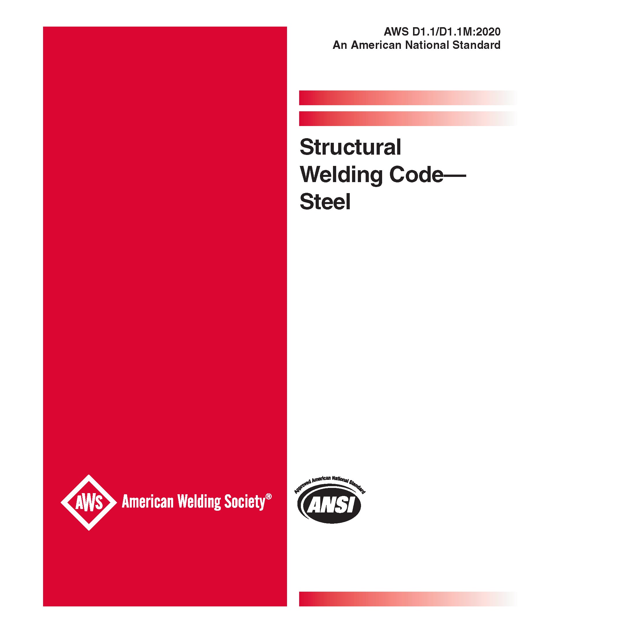 AWS D1.1/D1.1M:2020 Structural Welding Code - Steel – The Exam Pros