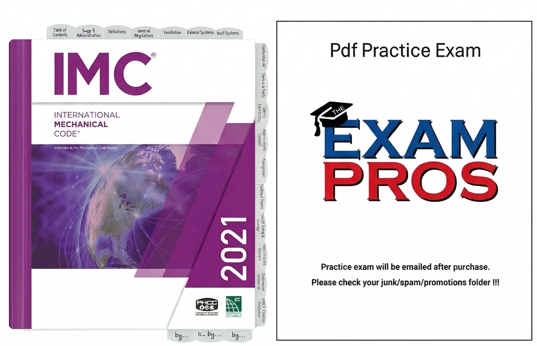 2021 International Mechanical Code: Essential Exam Prep Guide