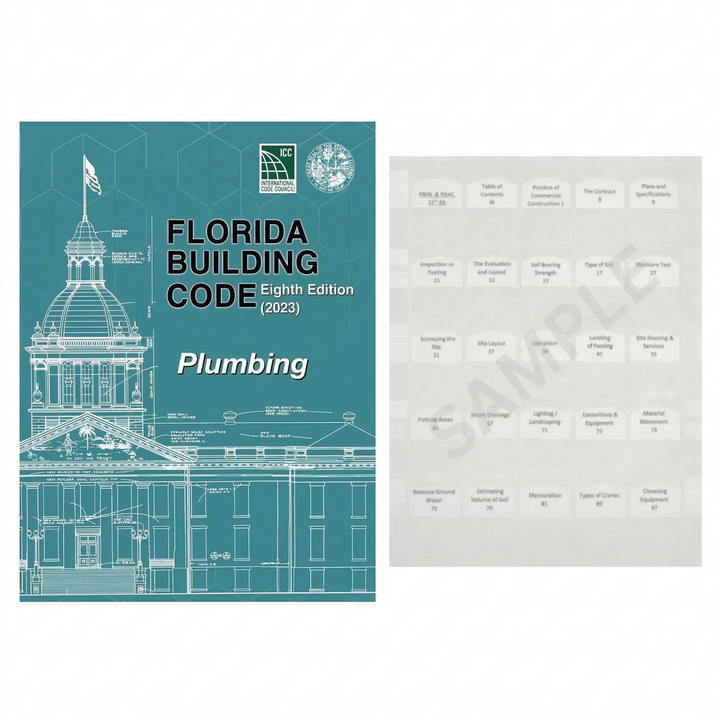 2023 Florida Building Code - Plumbing, 8th Ed: Pass Exams Fast