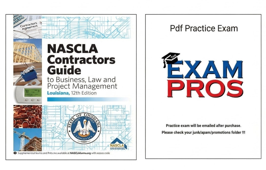 Master NASCLA Louisiana Contractors Guide 12th Ed – The Exam Pros