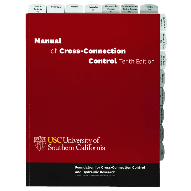 Manual of Cross Connection Control 10th Edition