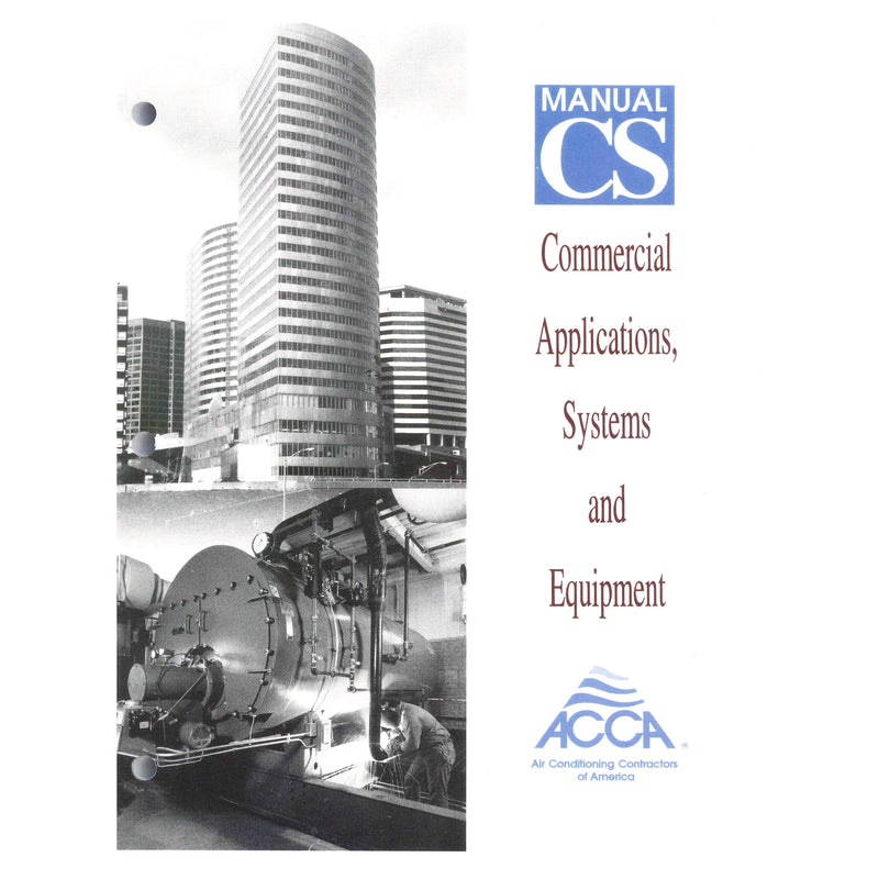 Manual CS - Commercial Application, Systems, and Equipment