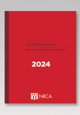 NRCA Roofing Manual: Metal Panel & SPF Roof Systems - 2024