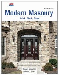 Modern Masonry, 9th Edition  Questions and Answers