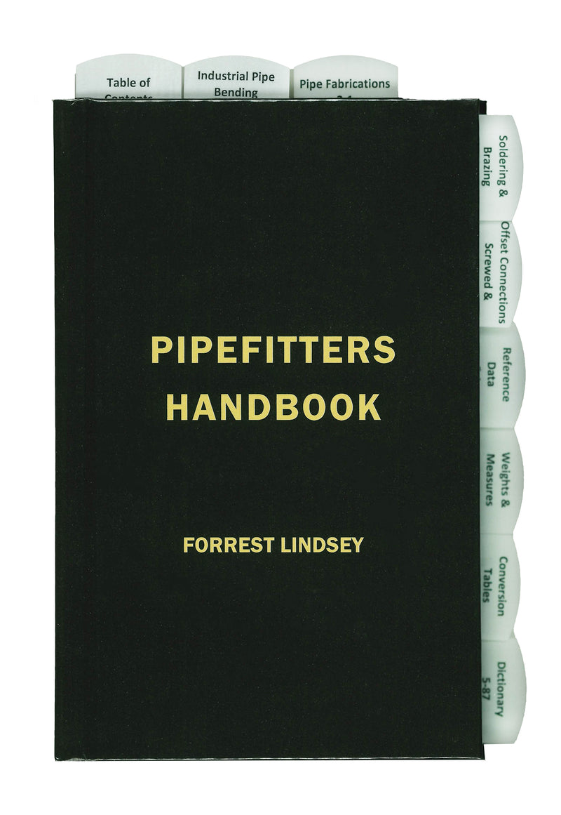 Pipefitters Handbook, Forrest R. Lindsey, 3rd Edition, 1967