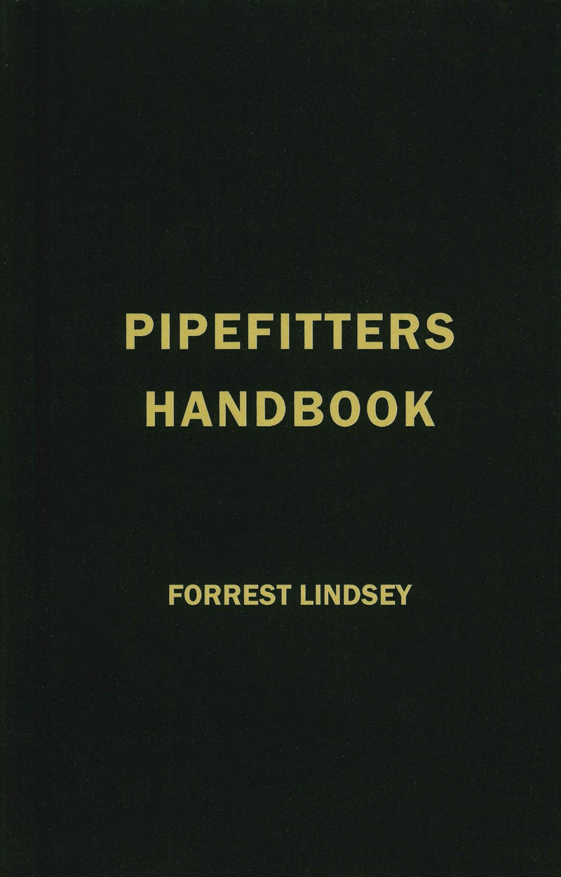 Pipefitters Handbook, Forrest R. Lindsey, 3rd Edition, 1967