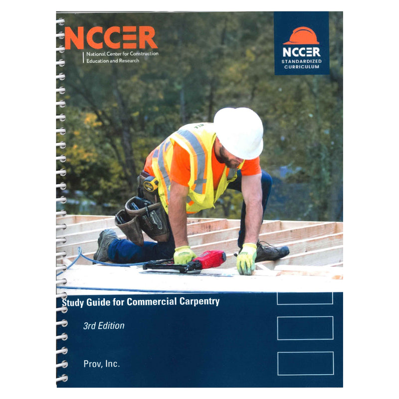 Study Guide for Commercial Carpentry, 3rd Edition
