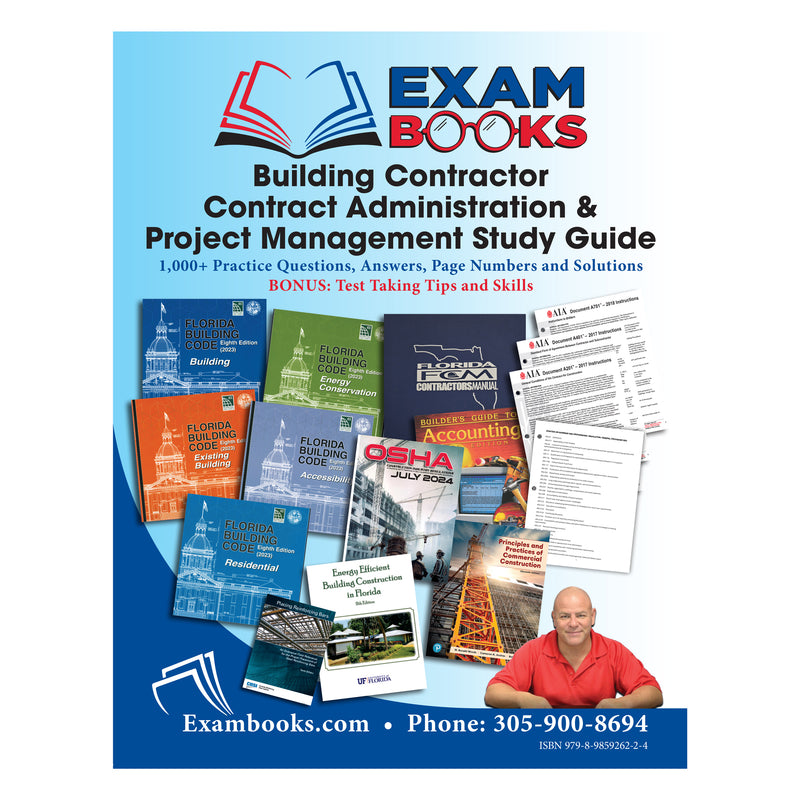Contractor Study Guide Florida Building Contractor Study Guide: Pass Your Exam Fast – The Exam ...