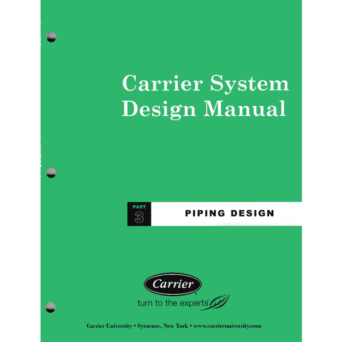 Carrier System Design Manual (Parts 1-3)