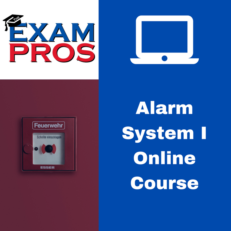 Alarm Systems I Contractor Online Home Study Course