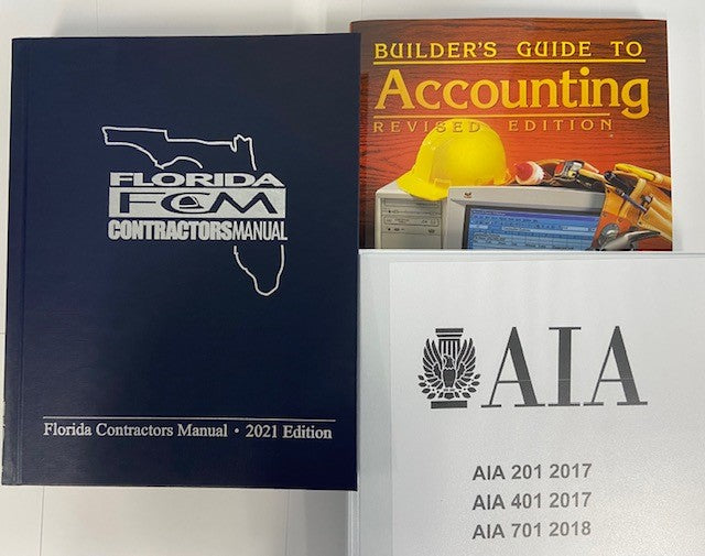 Florida Business & Finance Contractor Exam Book Options