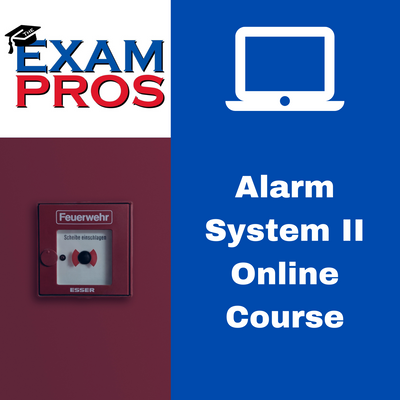 Alarm Systems II Contractor Online Home Study Course
