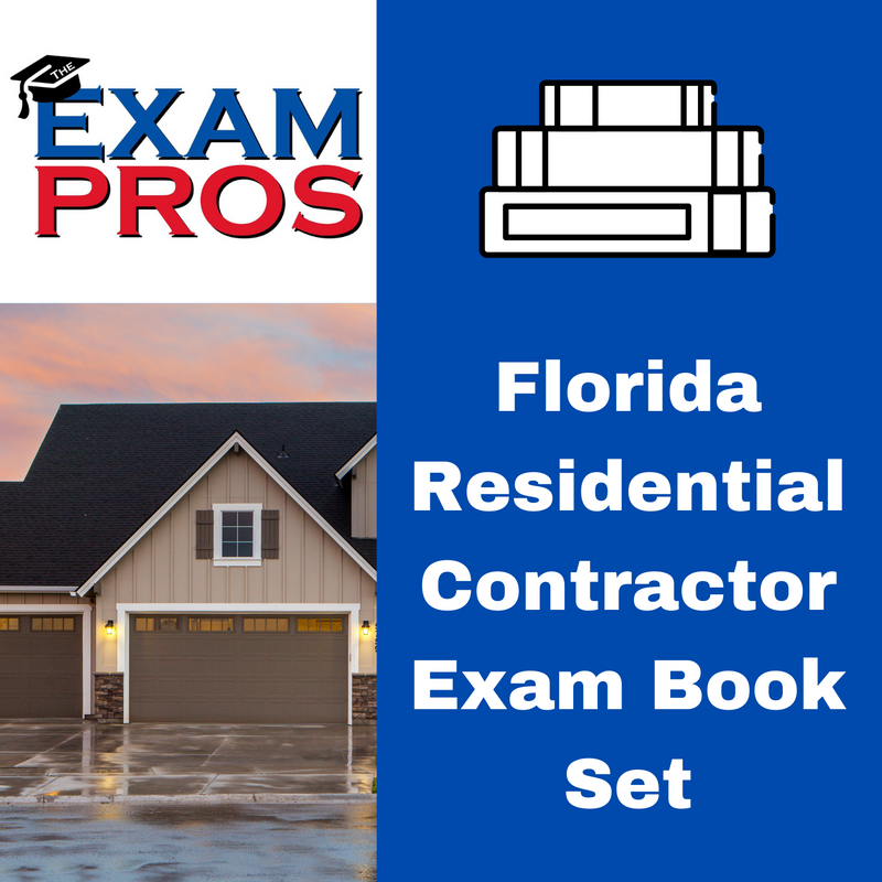 Florida Business & Residential Contractor Exam Book Options