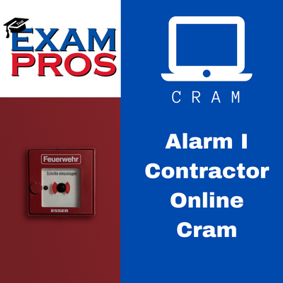 Alarm Systems I Contractor Online Cram