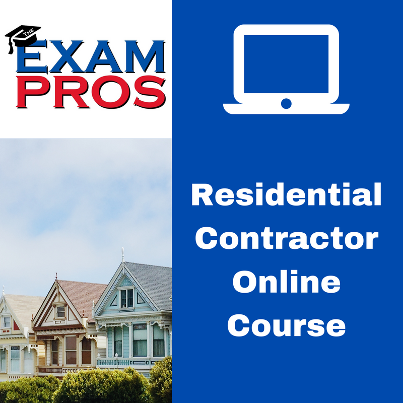 Residential Contractor Online Home Study Course