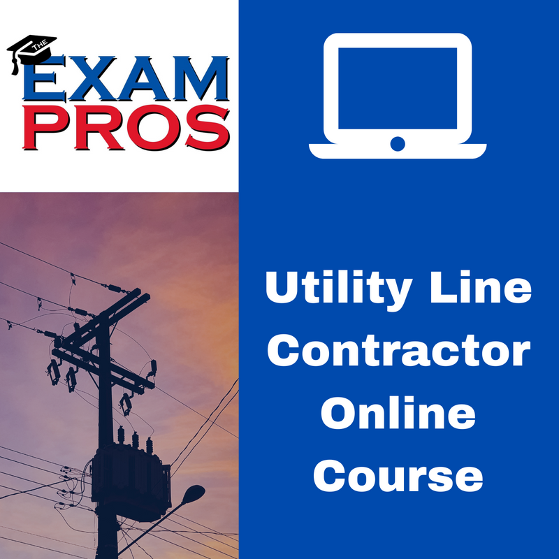 Utility Line Contractor Online Home Study Course