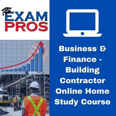 Business & Finance - Building Contractor Online Home Study Course