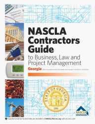 Georgia NASCLA Contractors Guide to Business, Law and Project Management, GA State Licensing Board for Residential and General Contractors 3rd Edition