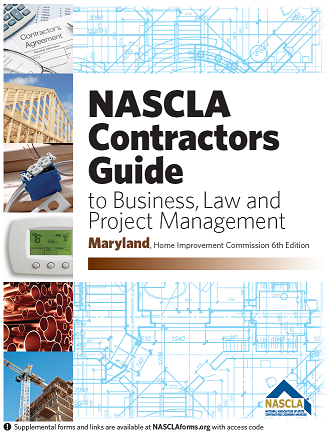 Maryland NASCLA Contractors Guide to Business, Law and Project Management, Maryland Home Improvement Commission 6th Edition - Tabs Bundle (Book+Tabs)