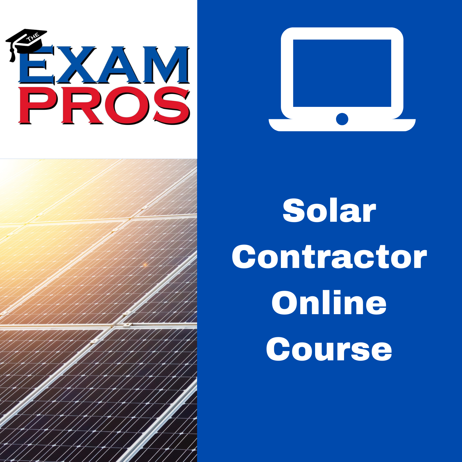 Advance with Solar Contractor Online Course Access – The Exam Pros