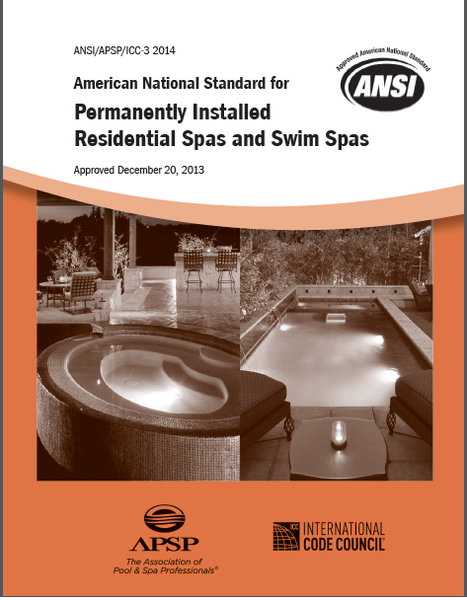 ANSI 3 Standard for Permanently Installed Residential Spas and Swim Spas