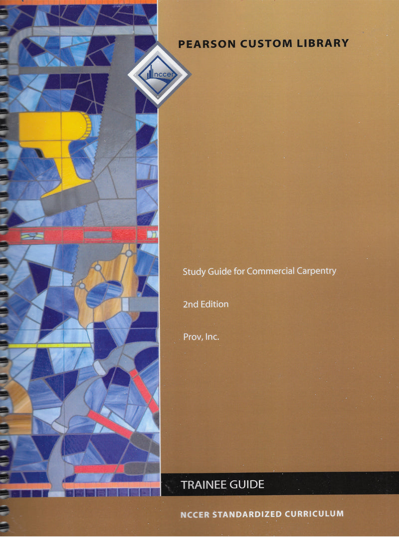 Guía de estudio para carpintería comercial, 2ª edición